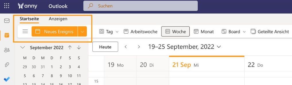 How to create a room calendar in Microsoft Outlook?